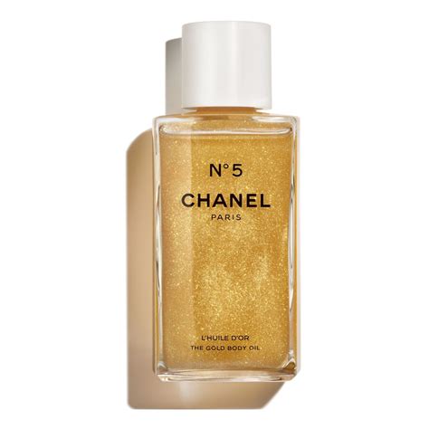 chanel no 5 glitter body oil|N°5 The Body Oil .